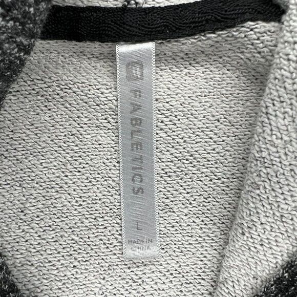 Fabletics Women's Black Speckle Taj Hoodie - Picture 10 of 12